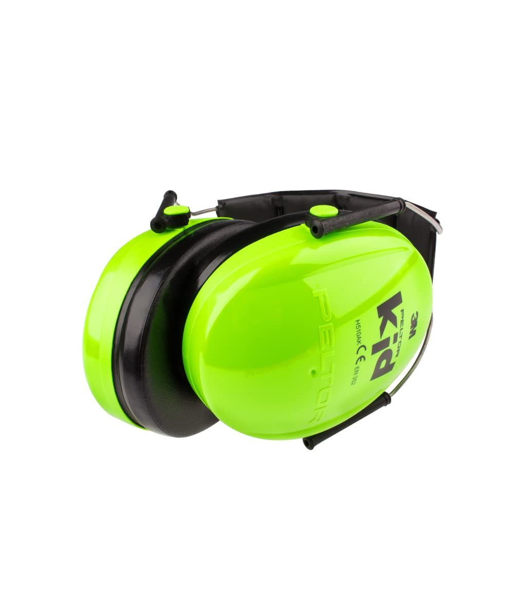 Auriculares 3M crianças H510AK verde ajustável