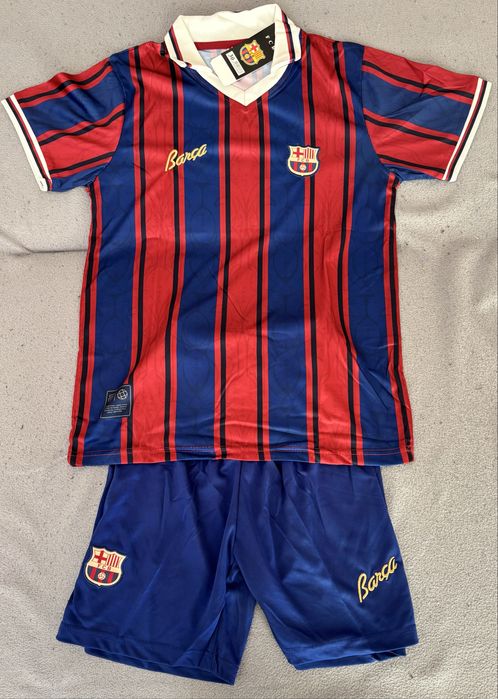 Strój piłkarski FC Barcelona Retro