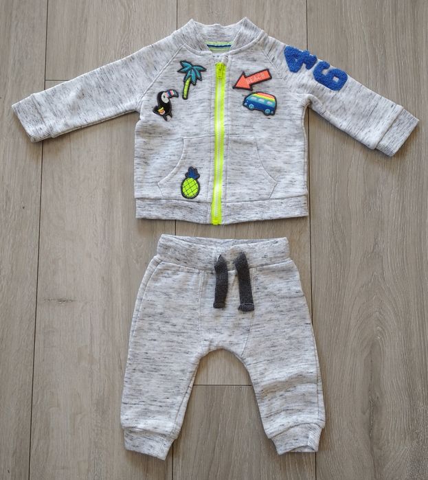 Ogromna paczka ubranek dla chłopca rozmiar 68