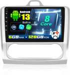 Android 13 Car Radio dla Ford Focus MK2/MK3 (2004–2011):