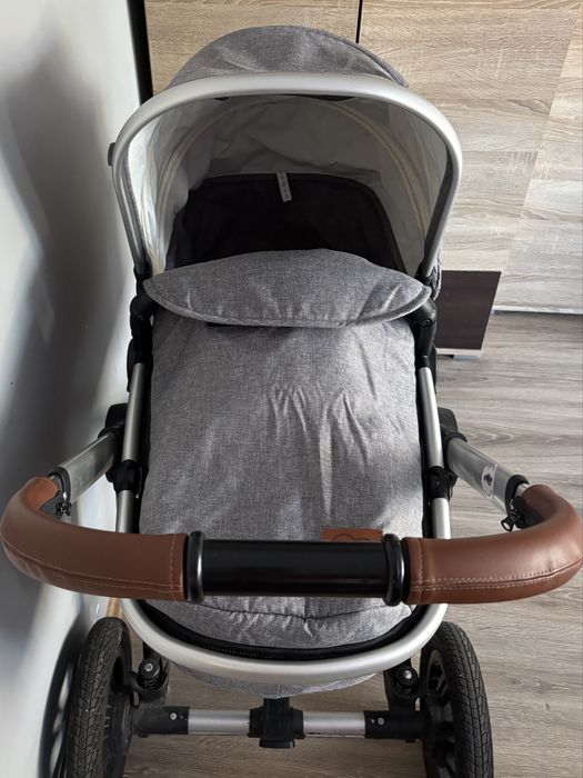 KINDERKRAFT wózek wilofunkcyjny + fotelik 3W1