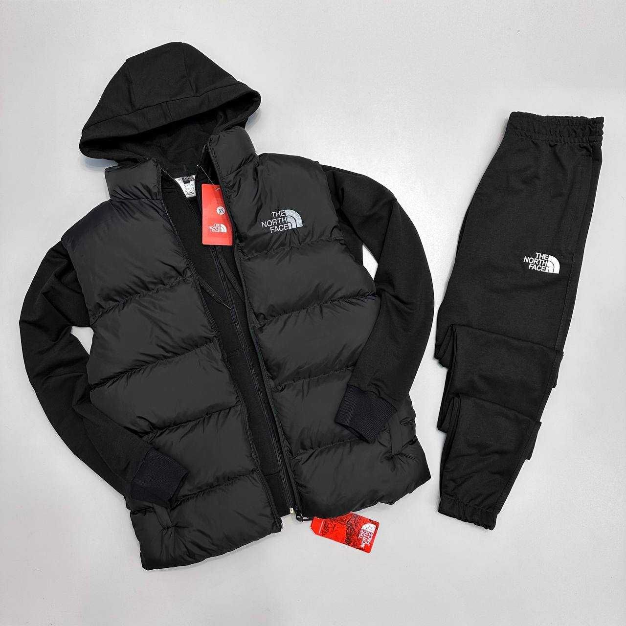 Спортивний чоловічий костюм The North Face (жилет + костюм)