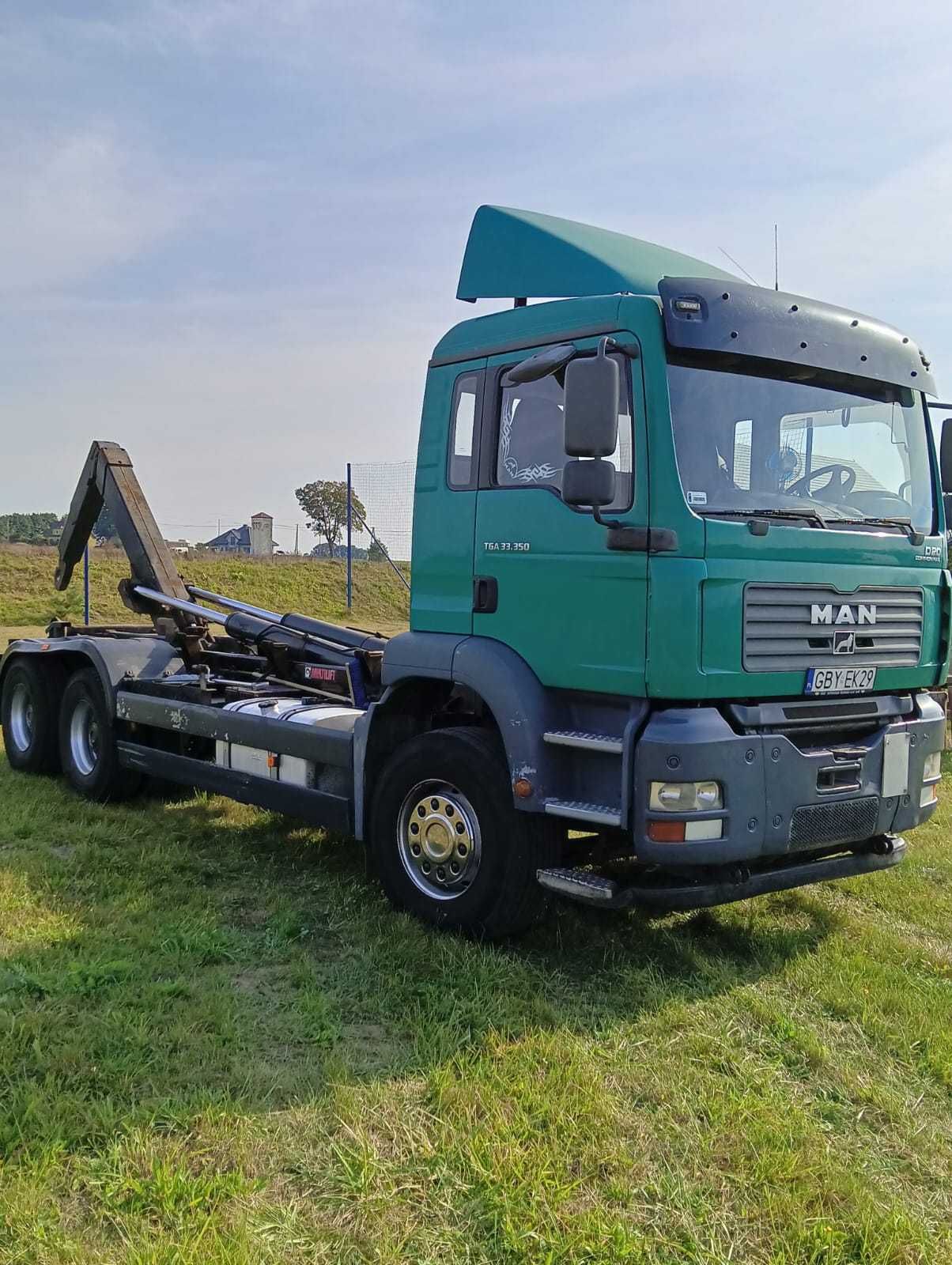 MAN TGA 33.350 6×4 Hakowiec