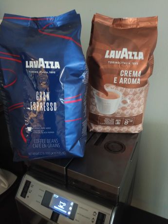 Kawa LAVAZZA Crema Aroma oraz Gran Espresso - ziarnista, swieza
