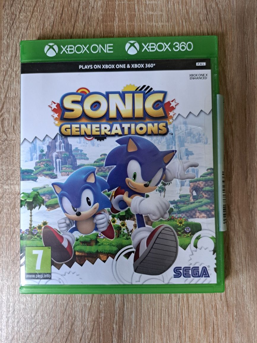 Gra Sonic Generations Xbox One Xbox 360 dla dzieci platformowa