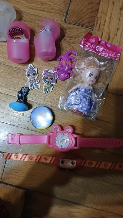 Пазл Макдональдс, брелки лол