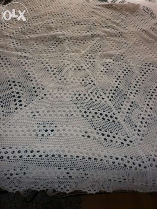 Toalha em croché antiga