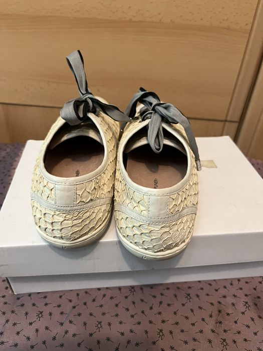 Кожанные  кеды Donald J Pliner большого размера