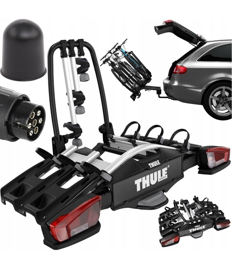 Wypożyczenie bagażnik thule wynajem platforma rower hak box XT 598