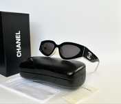 Modne Okulary przeciwsłoneczne Chanel