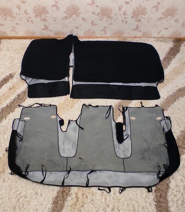 Комплект чехлів на сидіня Опель Віваро, Рено Трафік оригінальний пасаж