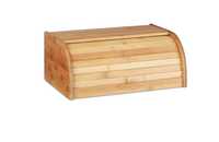 4R103 -55% chlebak bambusowy pojemnik na pieczywo z pokrywką bambus