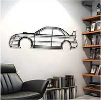 Декоративне панно на стіну Subaru Impreza WRX STI 76см