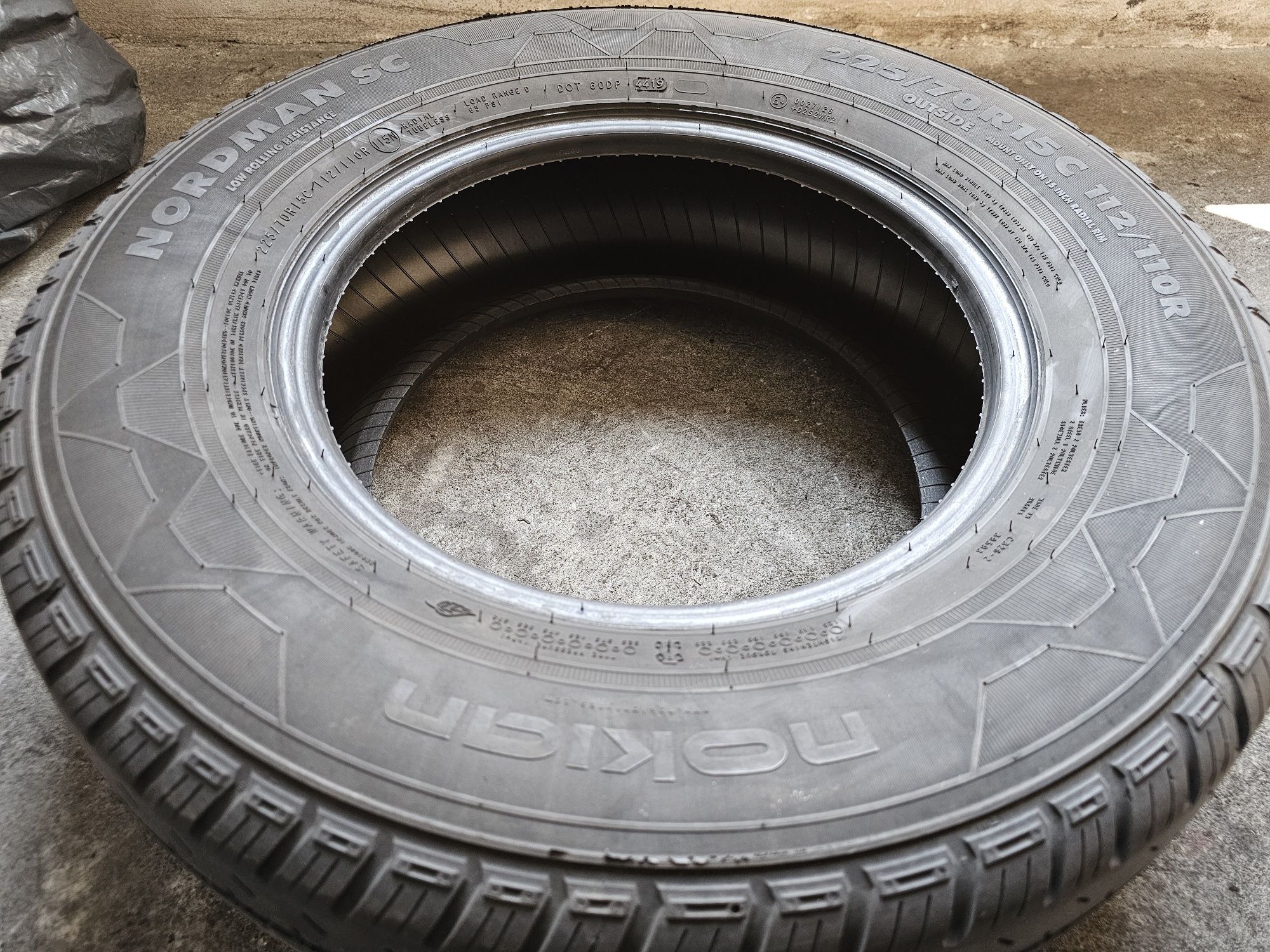Opony Nokian 225/70 r15c letnie