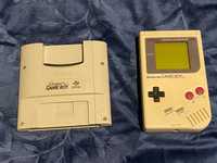 Lote de 2 consolas Game Boy + Super Game Boy