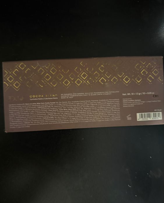 Paleta cieni do powiek Zoeva Cocoa Blend