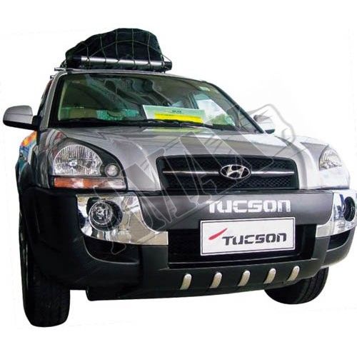 Пороги боковые, Hyundai Tucson 2004-2010 Накладки переднего и заднего