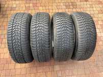 3733. Opony zimowe 215/60/17 Hankook 2023r 8mm cena za 4szt jak nowe