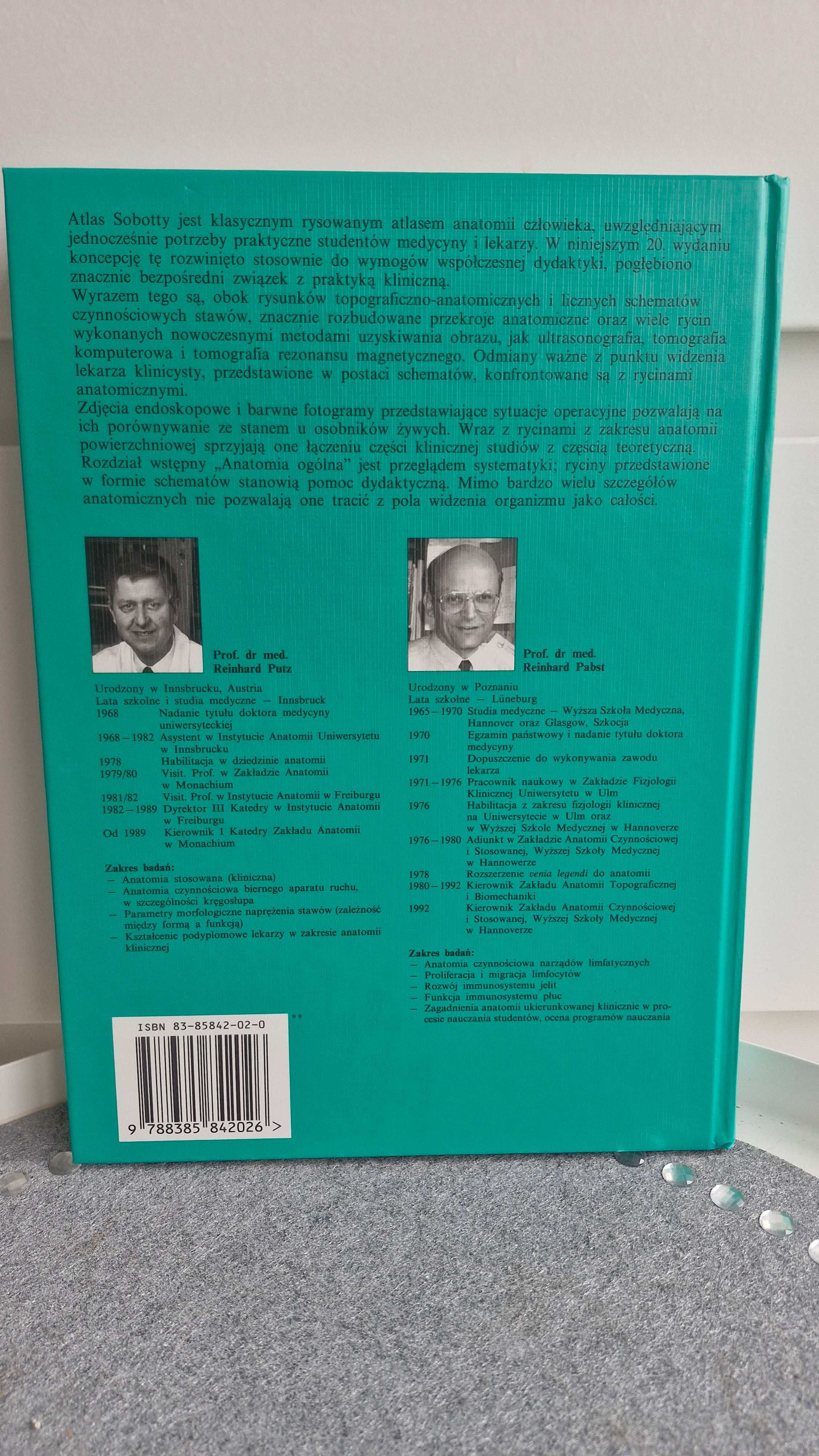 Sobotta Atlas anatomii człowieka Tom 2
