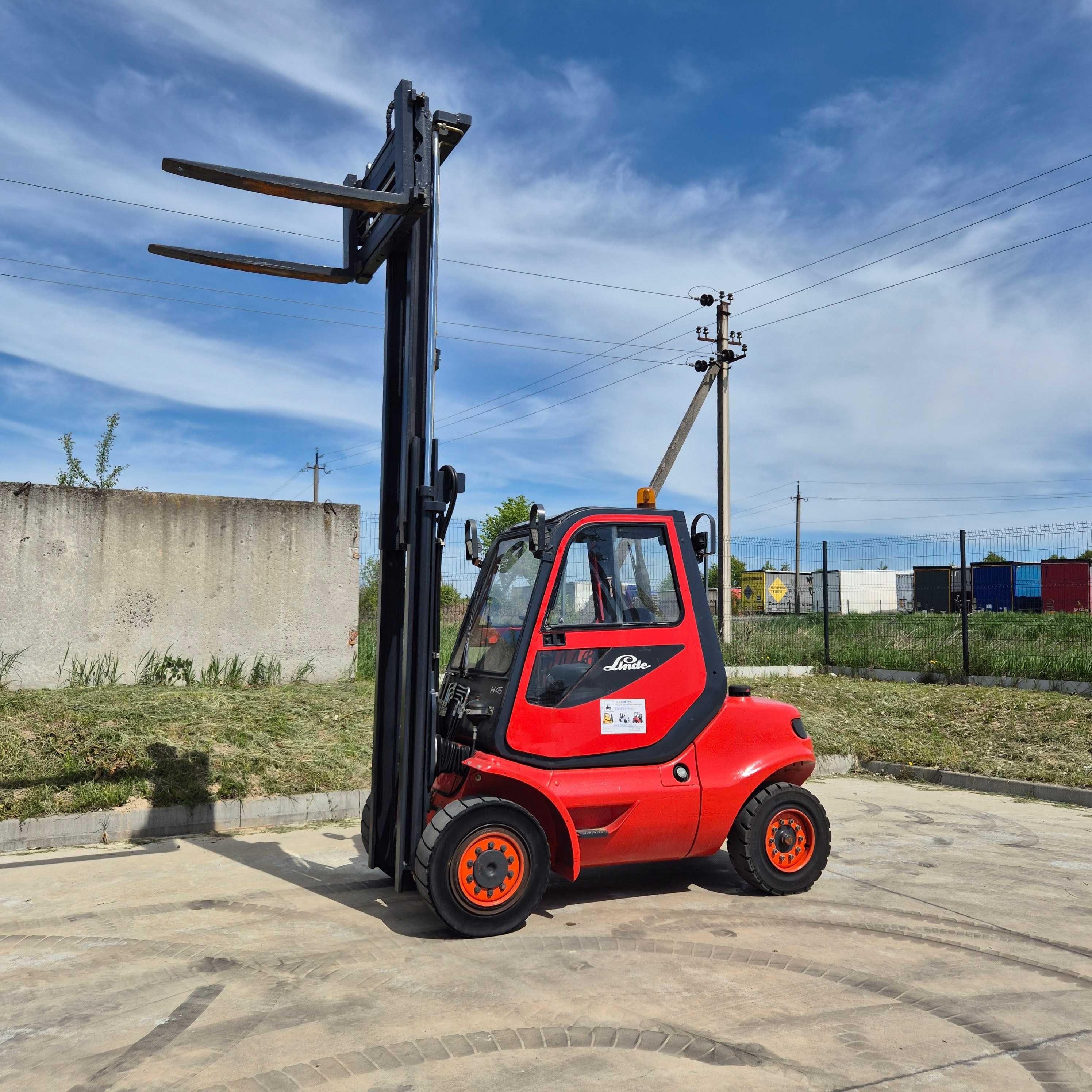Дизельний навантажувач Linde H45D