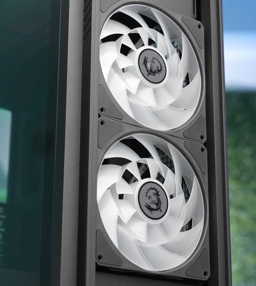 Caixa MSI MPG Velox 300R PZ Preta Nova