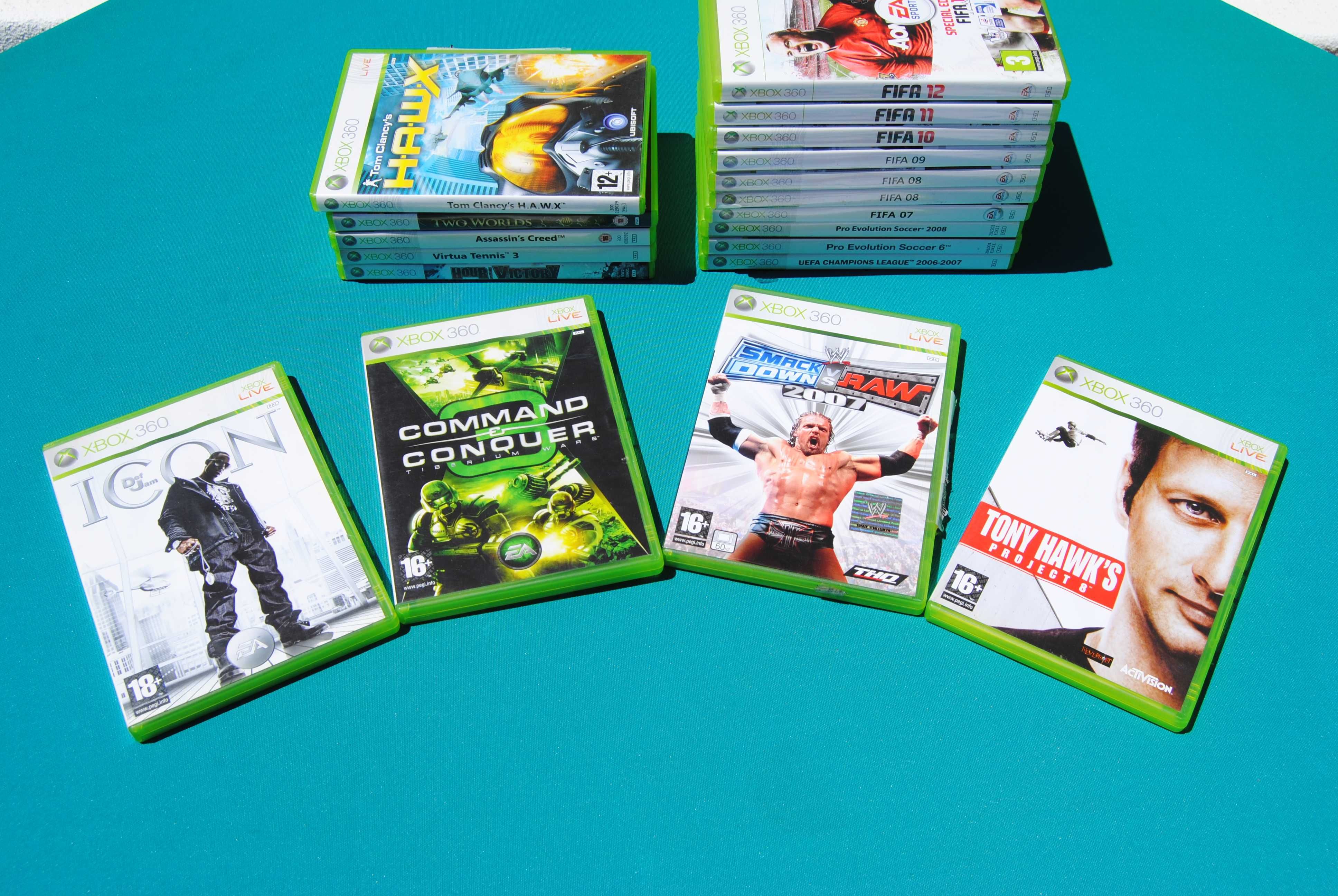 Jogos XBOX 360 originais na caixa com manuais