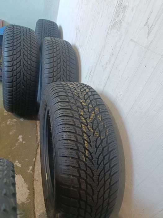 Opony zimowe komplet opon zimowych Nokian 205/55R16 91H 2021 7,5mm 8mm