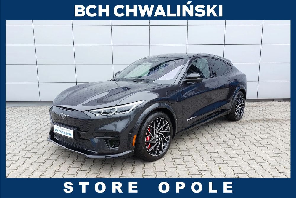 Ford Mustang Mach-E Wersja GT, moc 487 KM, dach panoramiczny, kamery 360 st., B&O