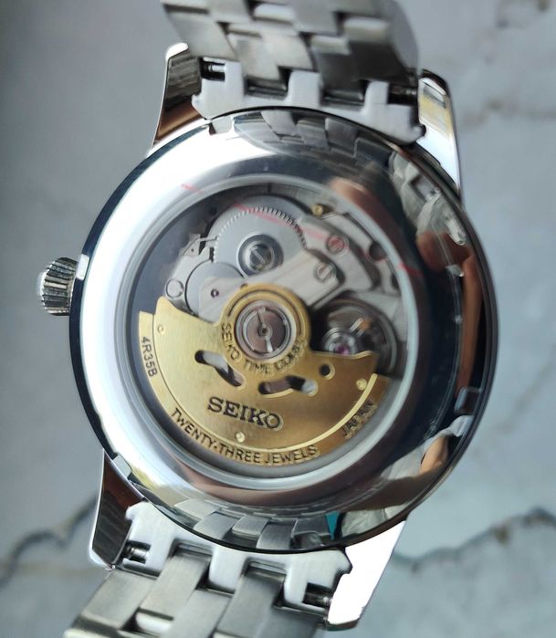 Seiko Presage Blue Moon Custom Mod NH35A Automat Zegarek