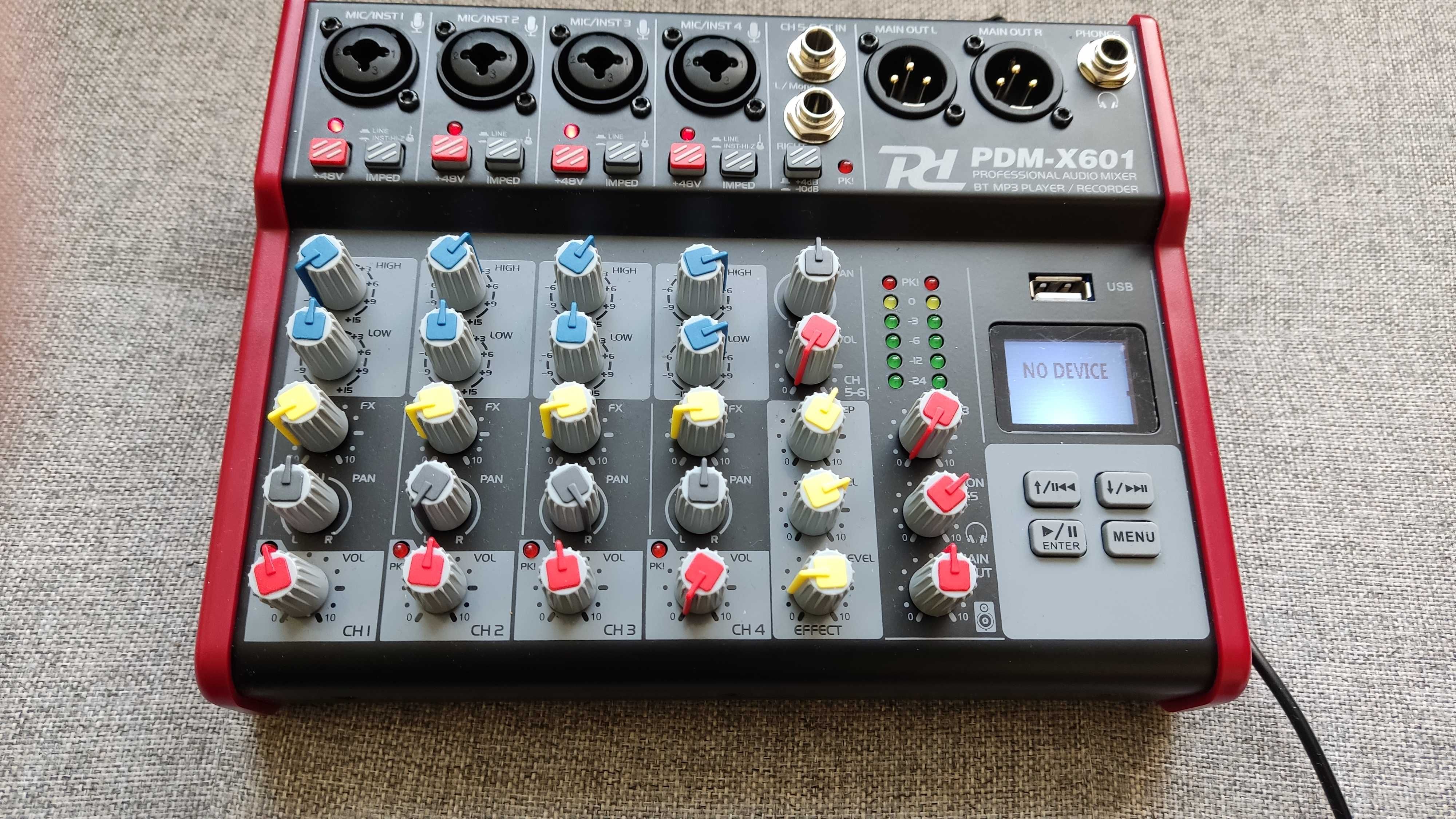 Sprzedam holenderski mikser audio Power Dynamics PDM-X601