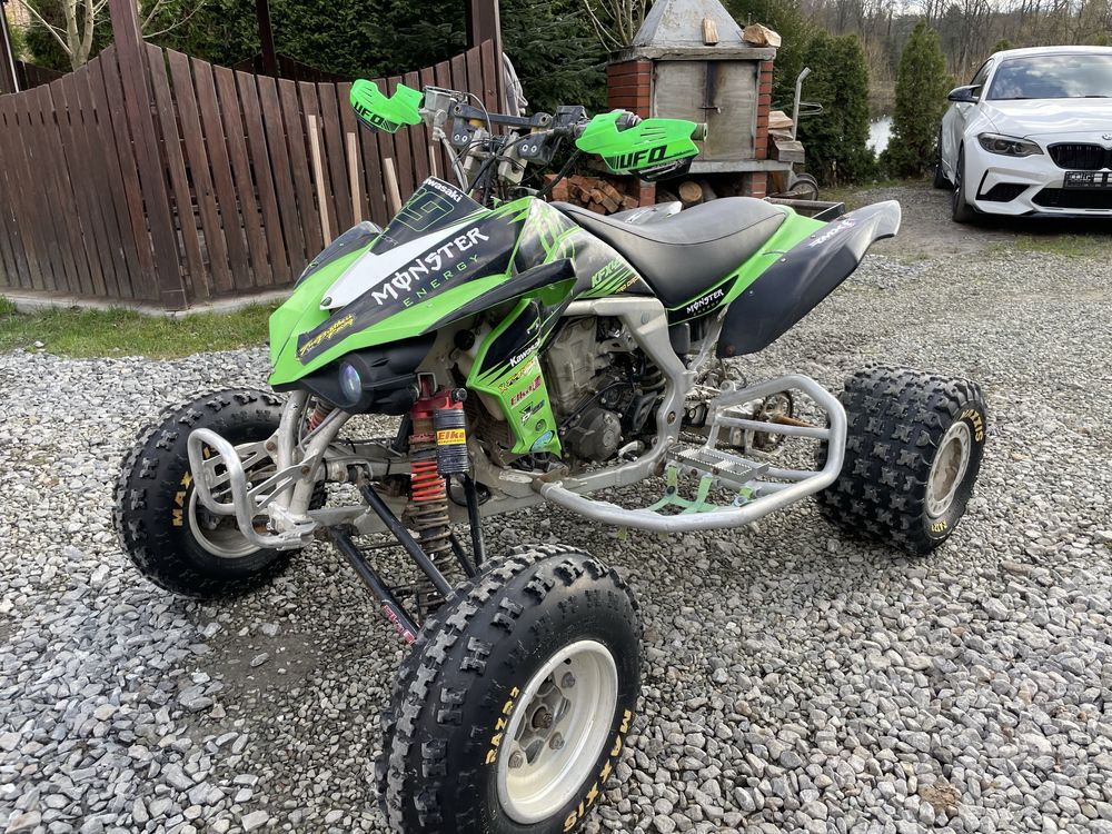 Sprzedam kawasaki kfx 450 zawieszenie elki poszerzony wydłużony