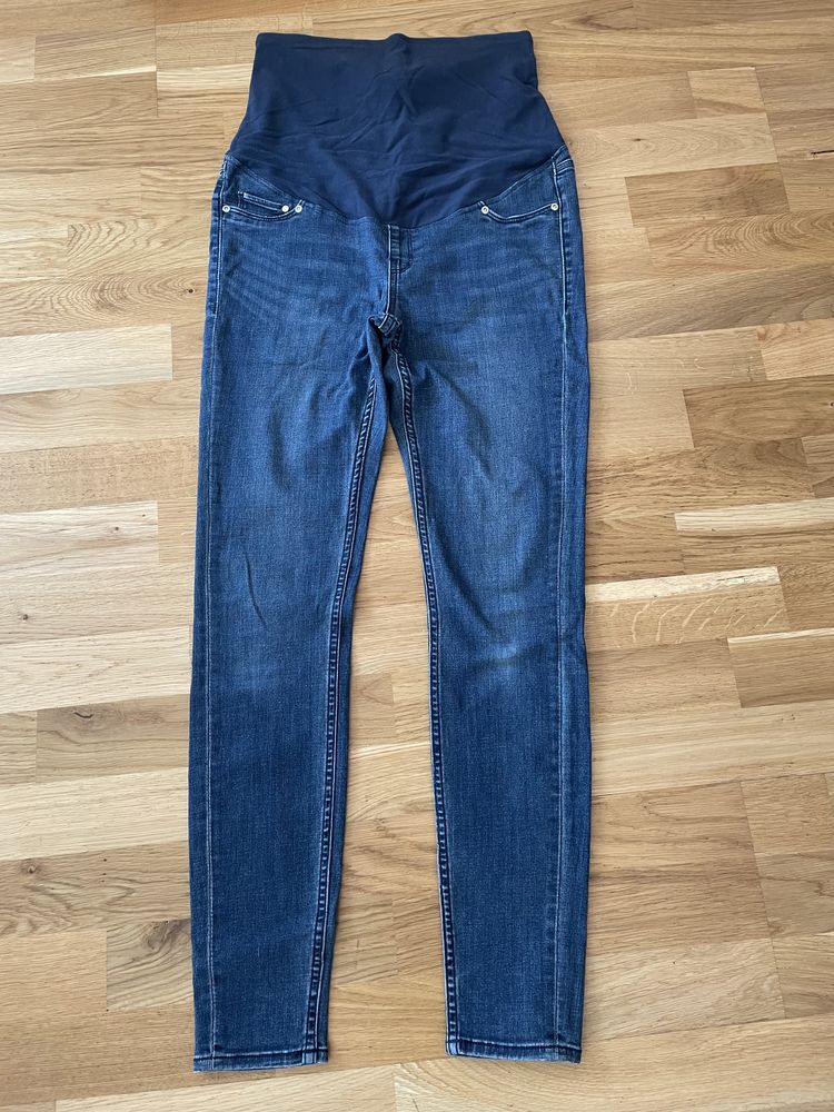 Spodnie ciążowe H&M mama r. M 38 jeansy