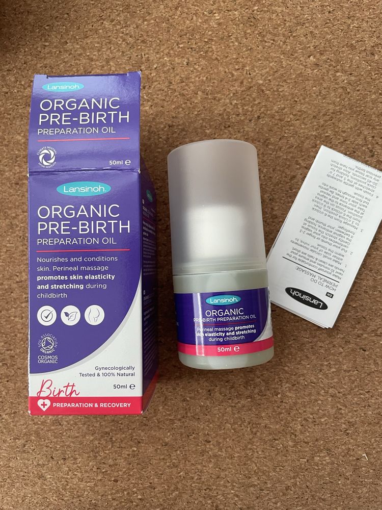 Lansinoh przedporodowy olejek do masażu krocza organiczny