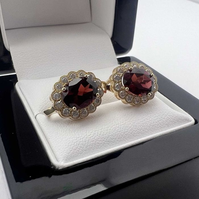 Piękne Złote Kolczyki P585 4,58g Angielskie