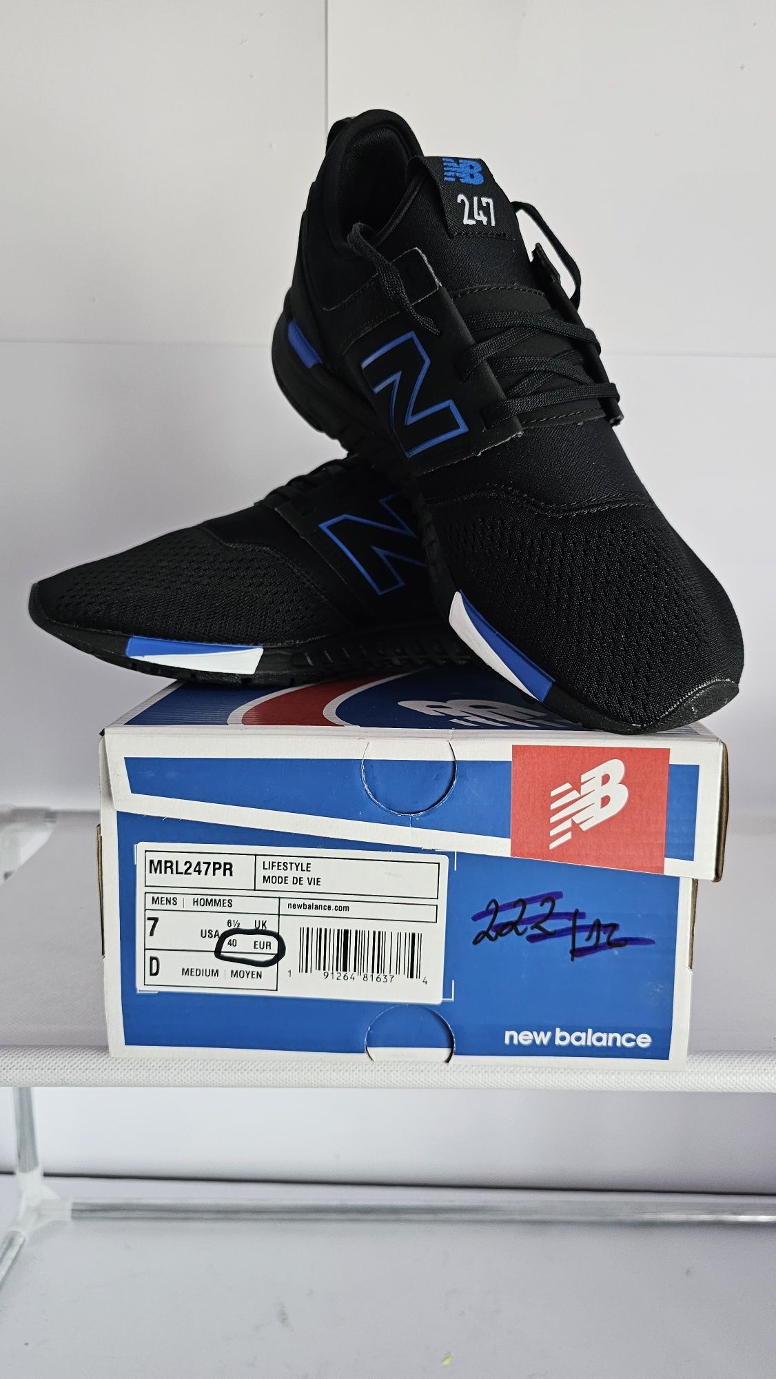 Buty sportowe nowe marki New Balance oryginalne modny kolor rozmiar 40