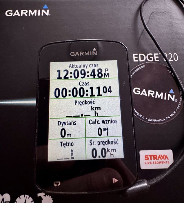 Licznik rowerowy GPS Garmin Edge 820