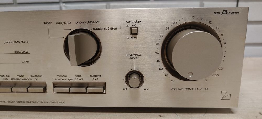 Wzmacniacz LUXMAN L-230. Duo B circuit. Audiofilski