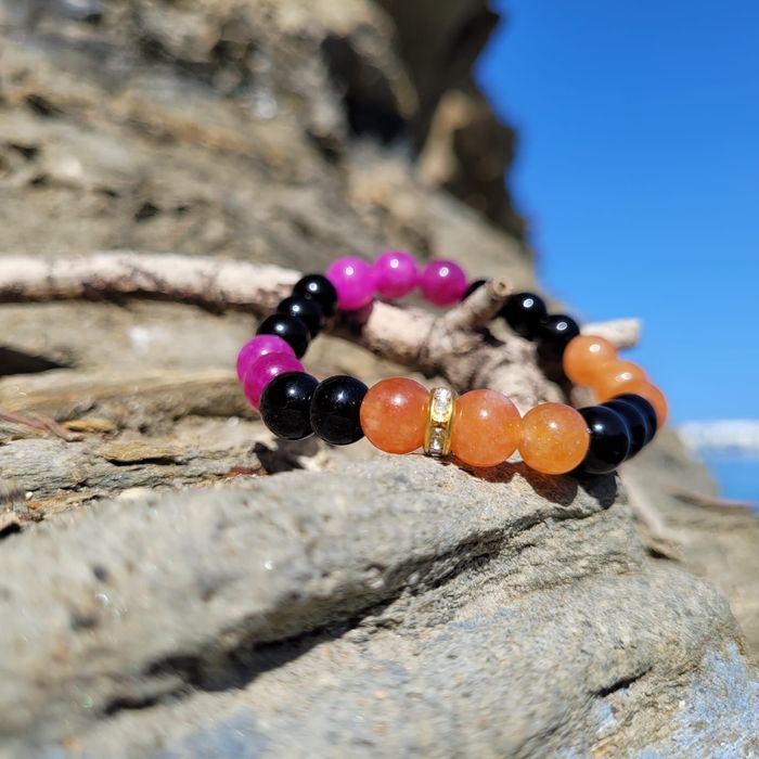 Bransoletka z kamieni naturalnych