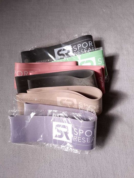 Гантелі 1 кг., фітнес гумки Sports Research, М'яч для фітнесу