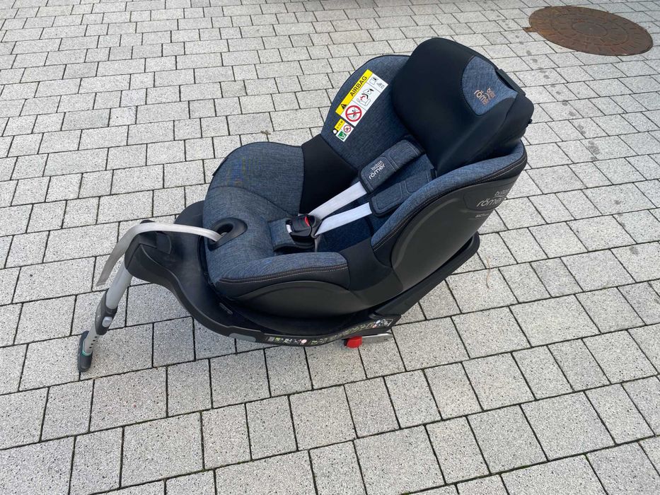 Fotelik obrotowy Britax Romer Dualfix M I-size - Blue marble