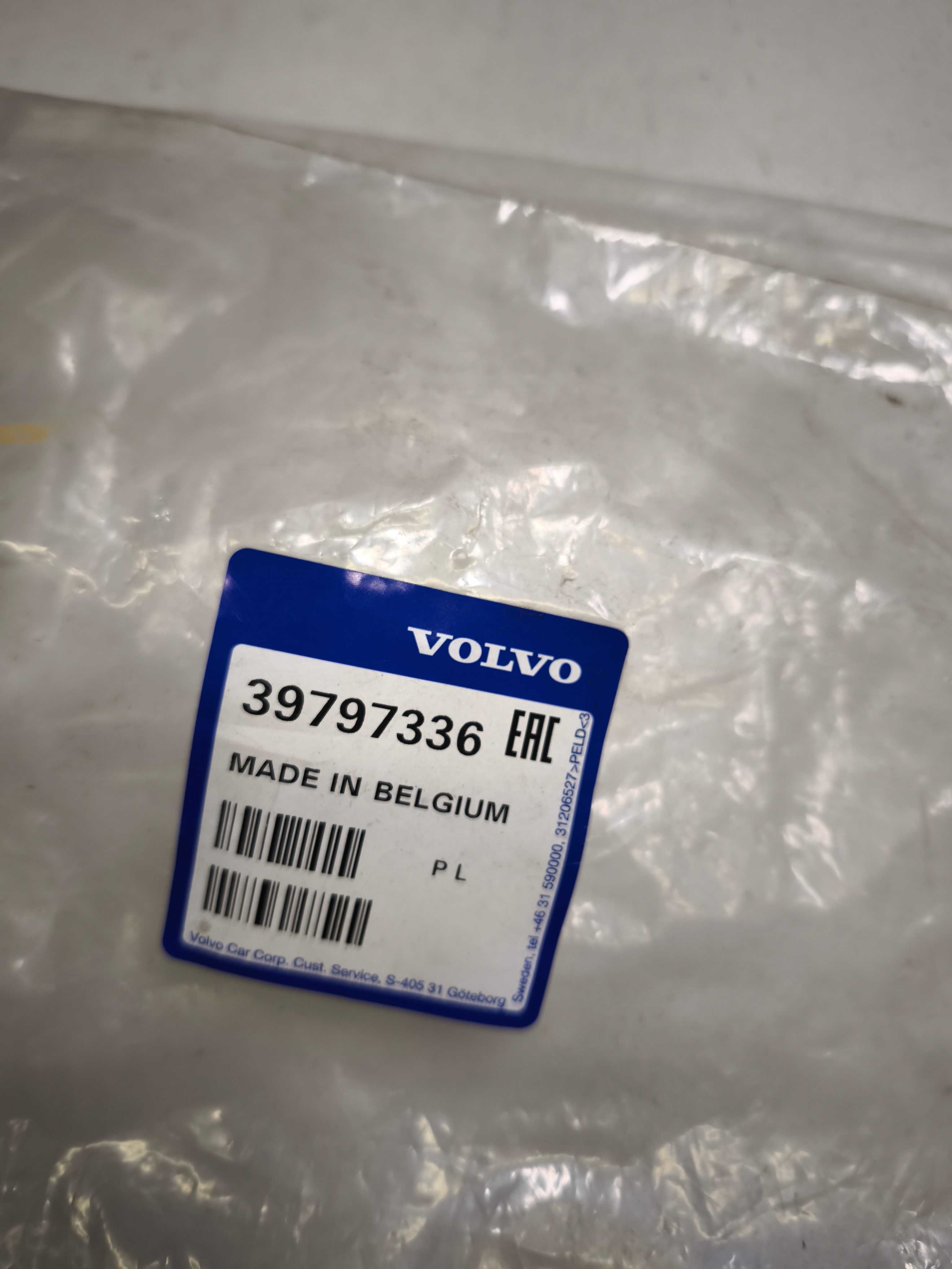 VOLVO XC90 II oryginalna lewa listwa spoilera zderzak przód R-Design