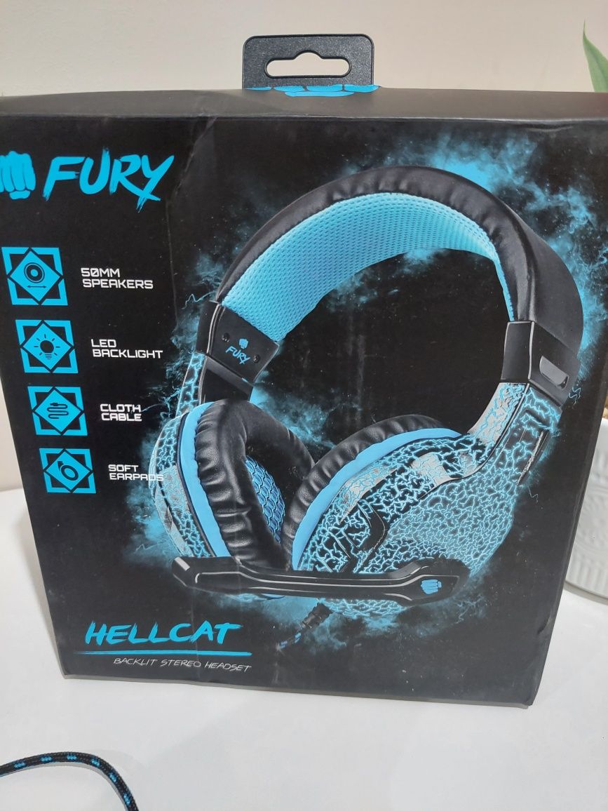 Słuchawki nauszne Fury Hellcat
