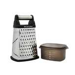 Tarka z pojemnikiem Box Grater Onyx Black / KitchenAid