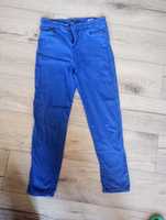 Spodnie proste niebieskie S Reserved