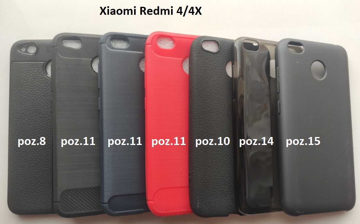 Zestaw etui i szkło dla Xiaomi Redmi Note 4/Note 4X/Redmi 4X
