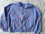 Bluza bomberka w motylki