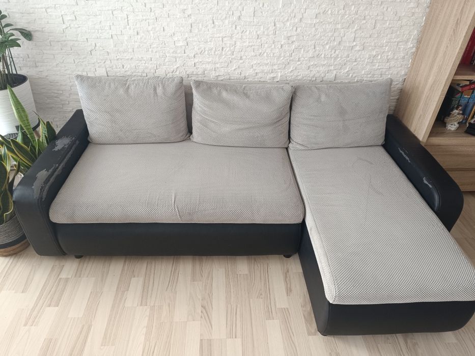 Narożnik z funkcją spania