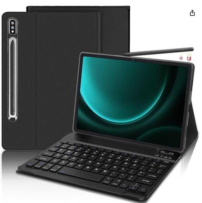 Бездротова клавіатура-чохол Faryodi для Samsung Tab S9/S9FE 10.9"–11"