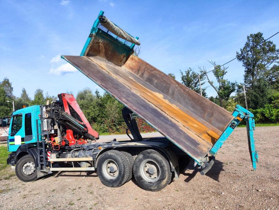 Renault Kerax 380 DX  wywrotka + HDS