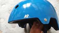 Kask K2 niebieski piekny 48-54